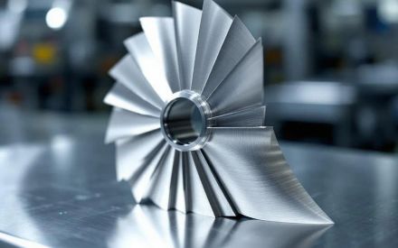 Precision machined aerospace turbine component