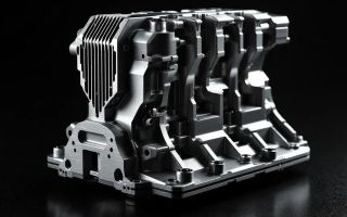 CNC machined automotive engine component