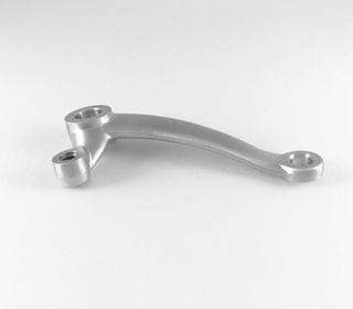 CNC milled precision component in 6082 aluminium