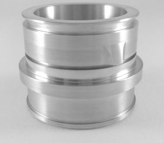 CNC turned motorsport component in 6082 aluminium