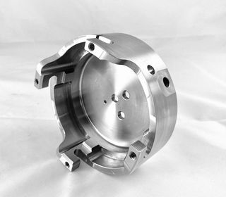 CNC turned pharmaceuticals lid in 316 stainless steel